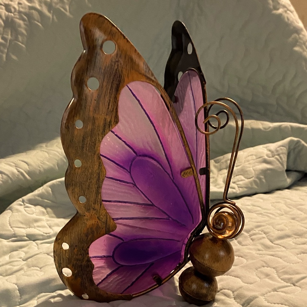 Solar Power Butterfly LED Light